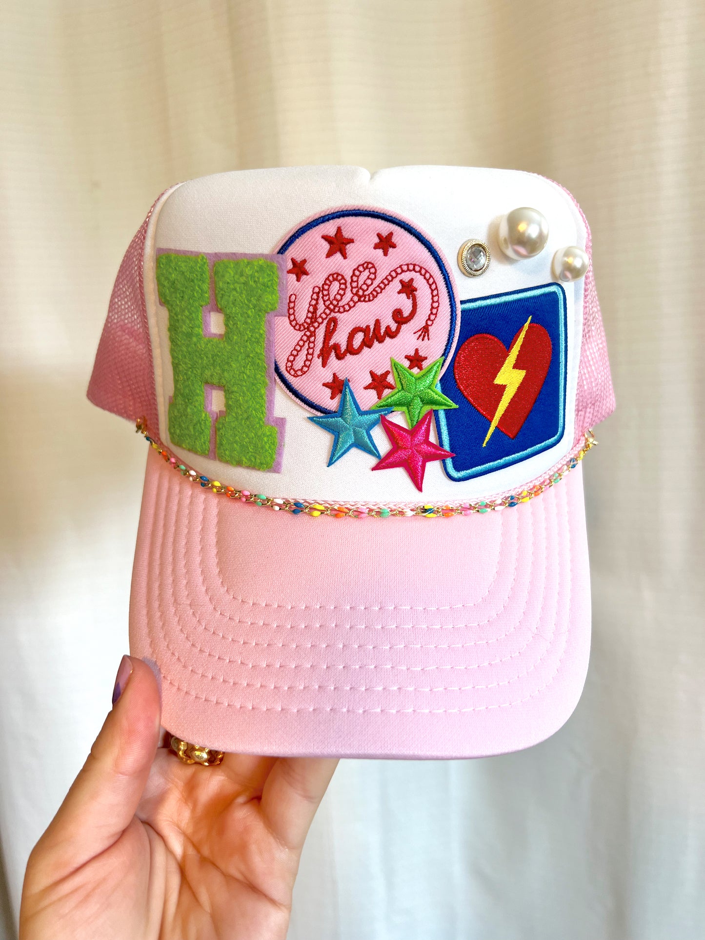 ‘H’ PATCH TRUCKER HAT