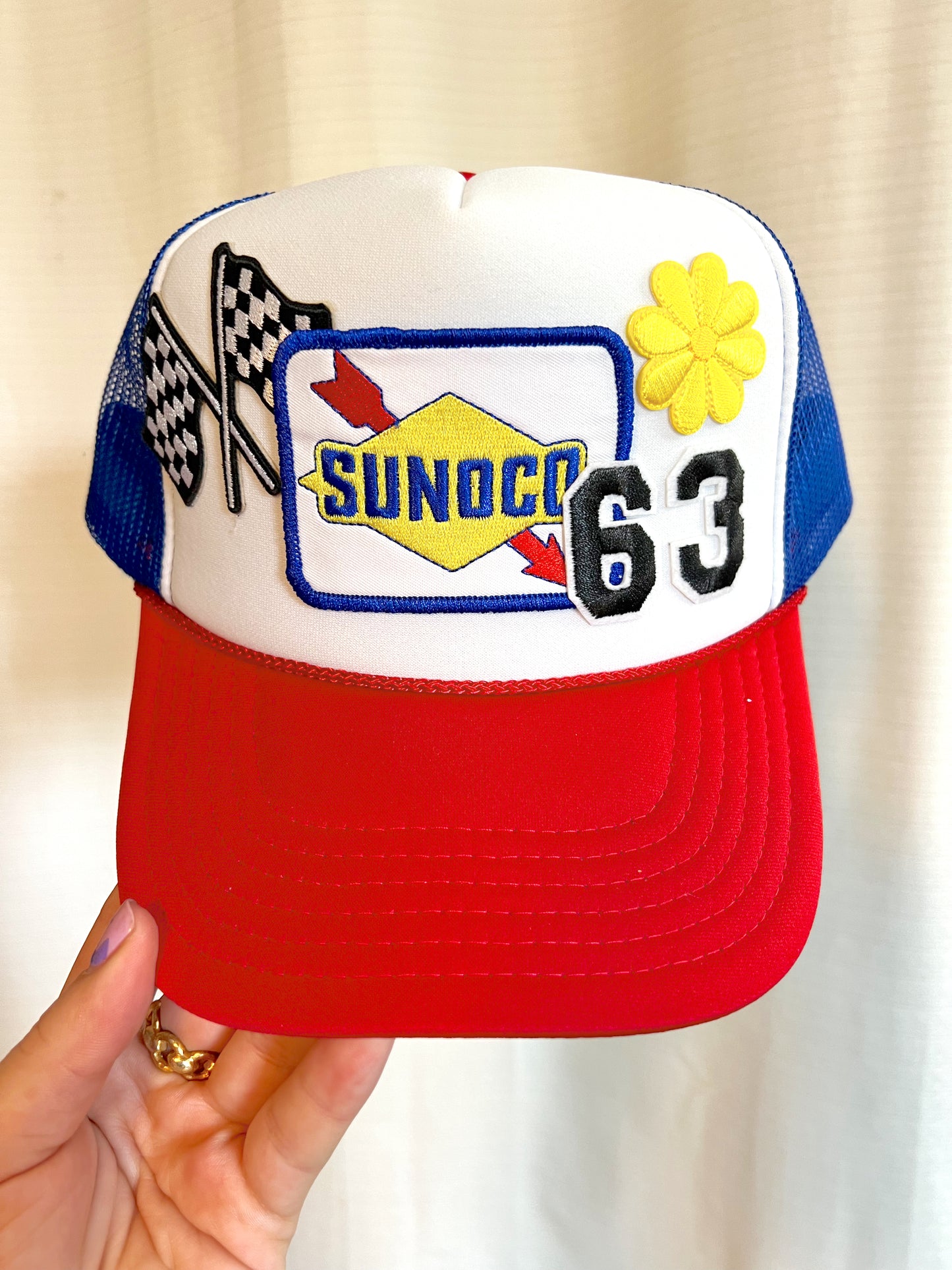 ‘63’ PATCH TRUCKER HAT